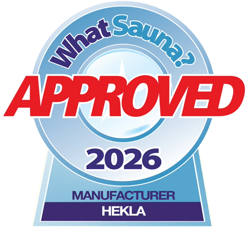 WhatSauna? Approved Manufacturer 2026 - Hekla